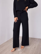 DELTA KNIT PANT - BLACK