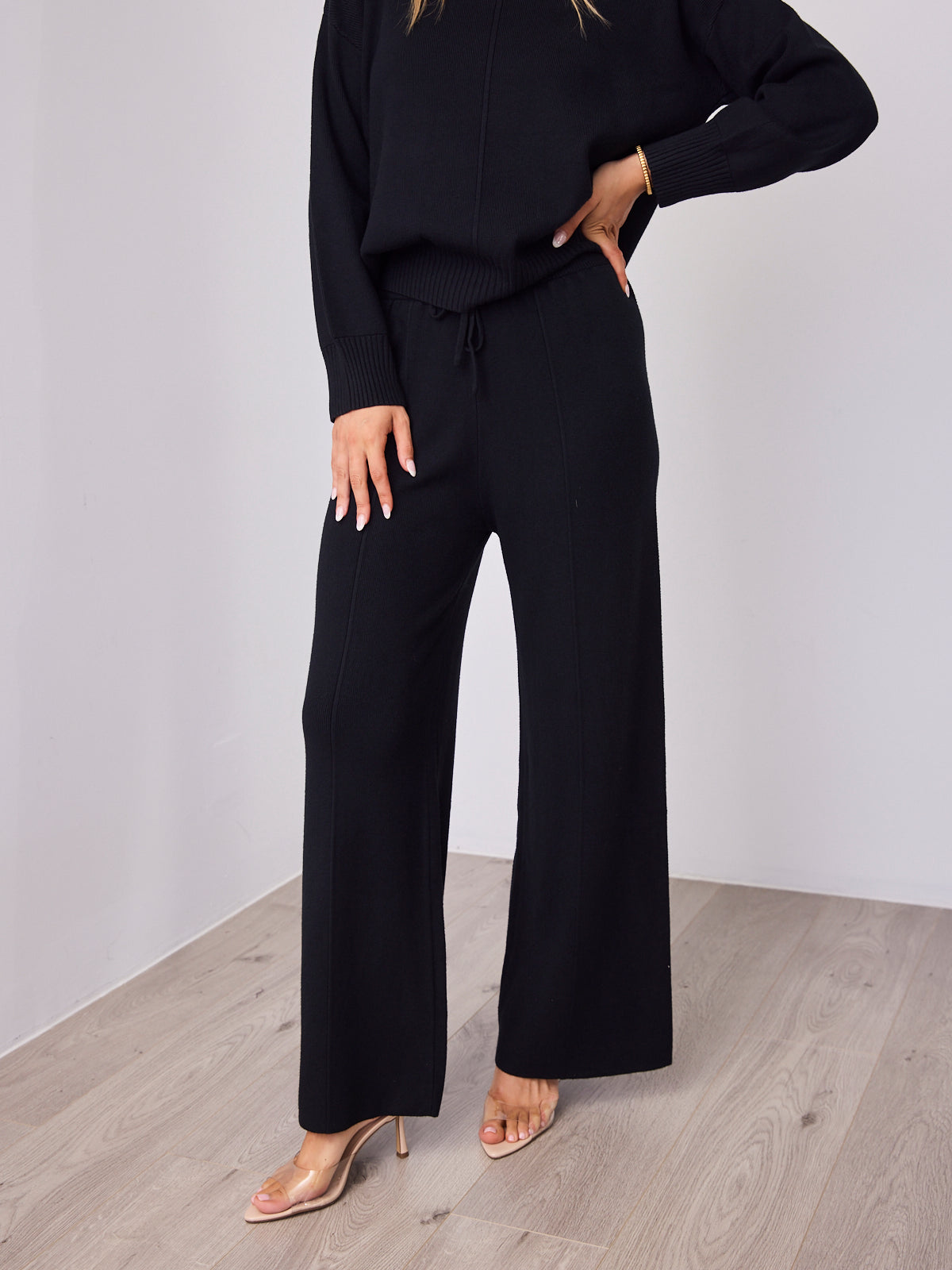 DELTA KNIT PANT - BLACK