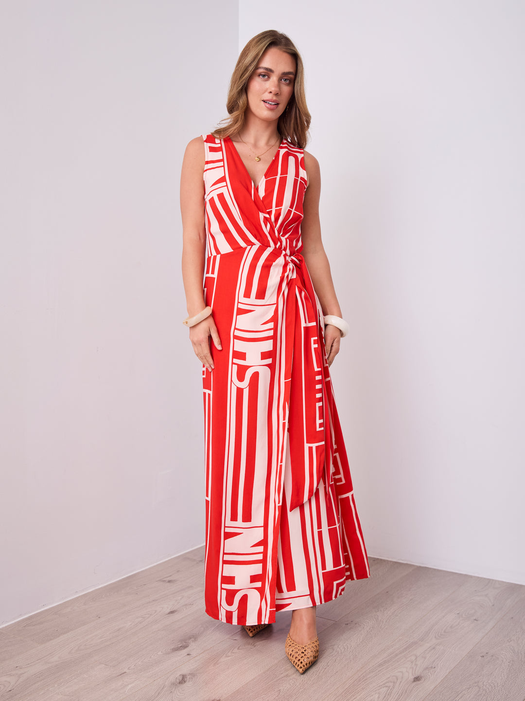 REBECCA MAXI DRESS - RED