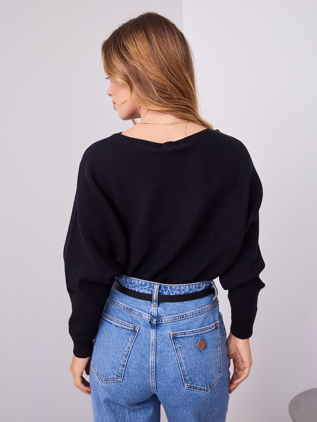 MONA KNIT  - BLACK