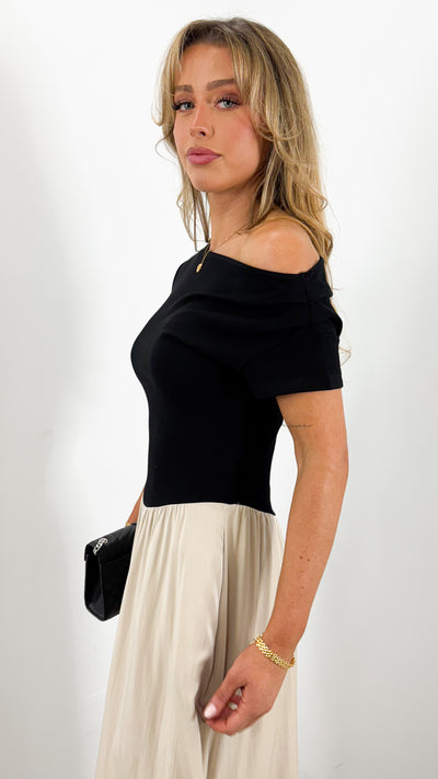 PERCY DRESS - BLACK