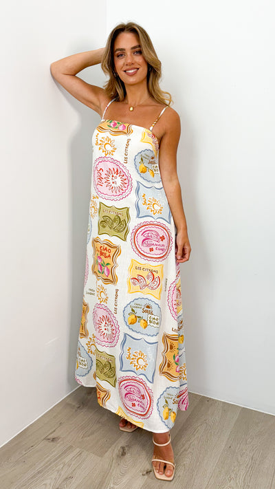 AMALFI DRESS - PRINT