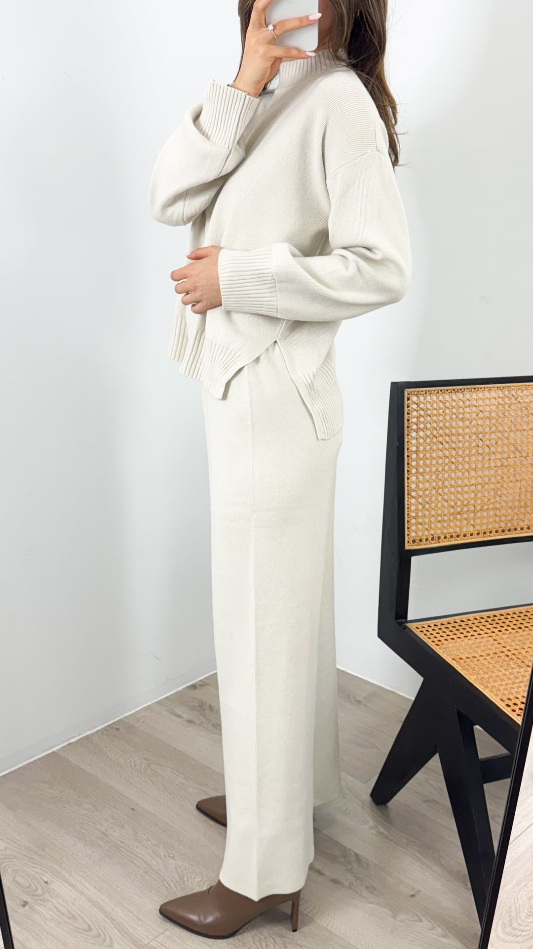 DELTA KNIT PANT - BONE