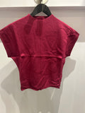 ROWE KNIT TOP - MULBERRY