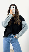WESTSIDE KNIT - BLACK