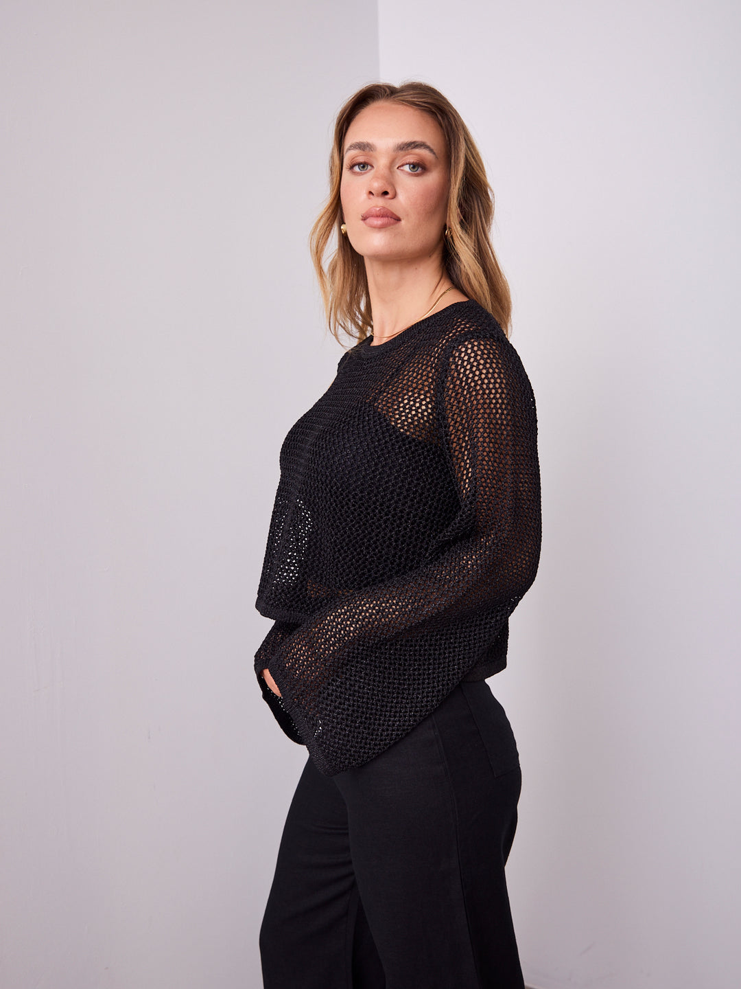 JAZZ TOP - BLACK