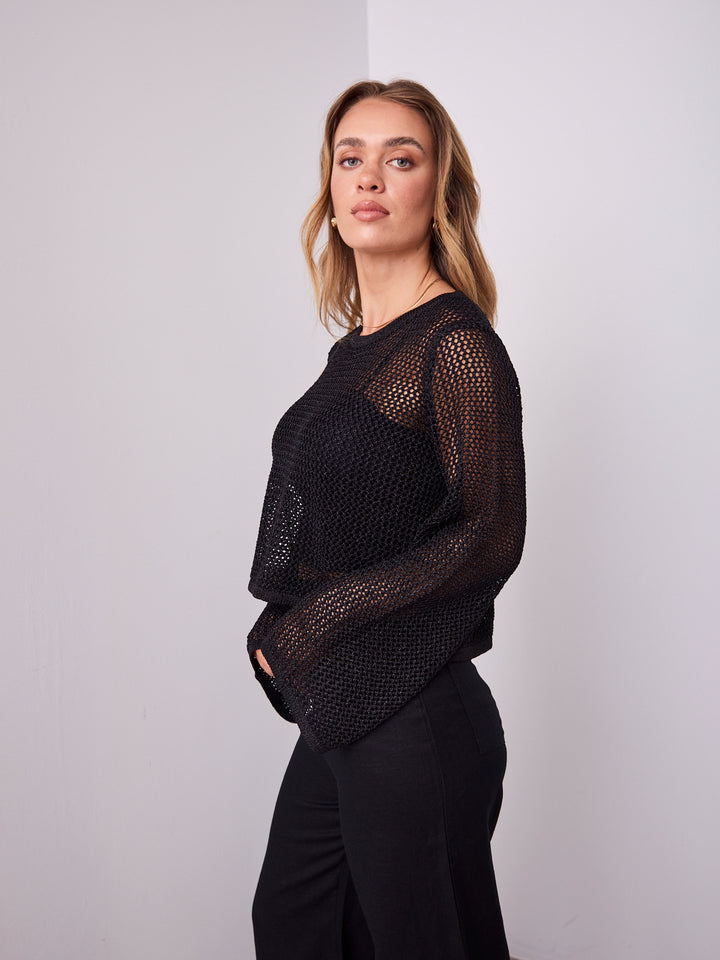 JAZZ TOP - BLACK