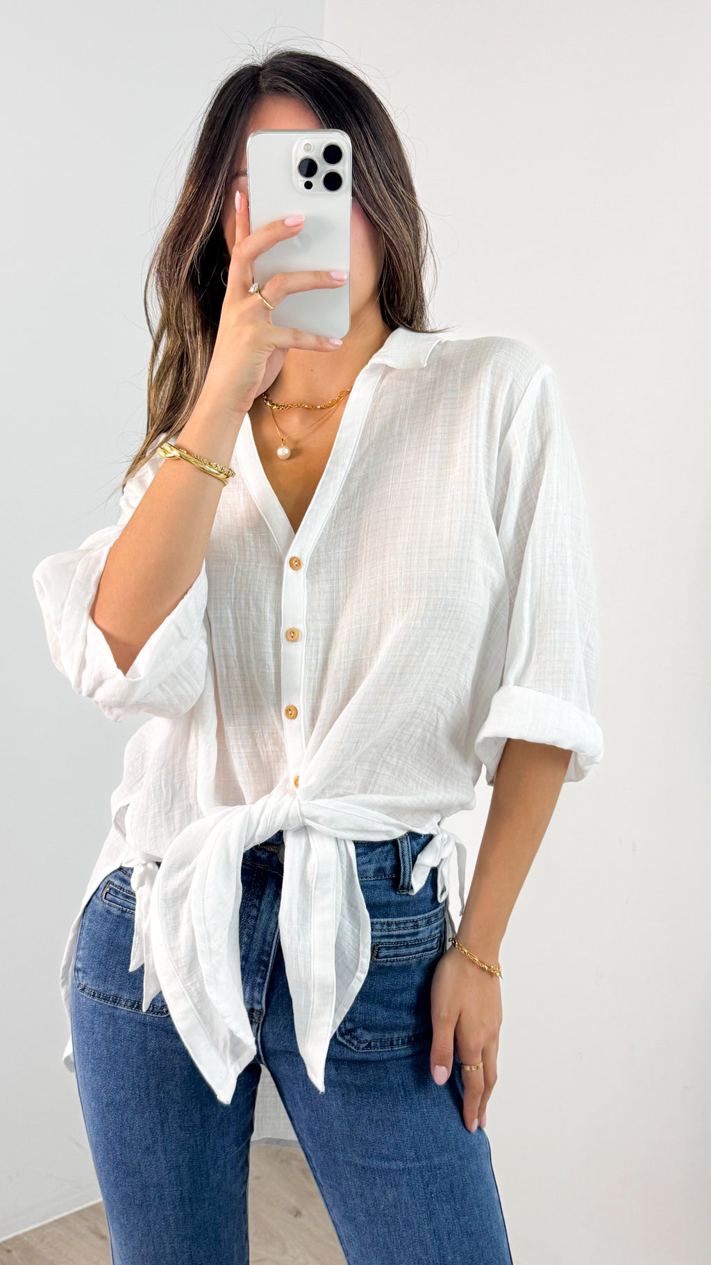 CASPER SHIRT - WHITE