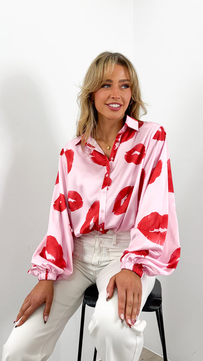 CARTIA BLOUSE - PINK