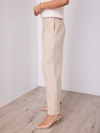 BAKER LINEN PANT - BEIGE