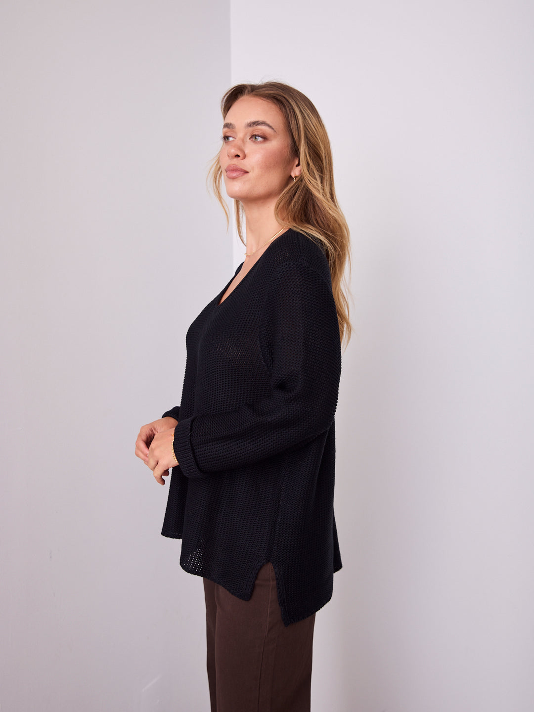 TIANA KNIT - BLACK