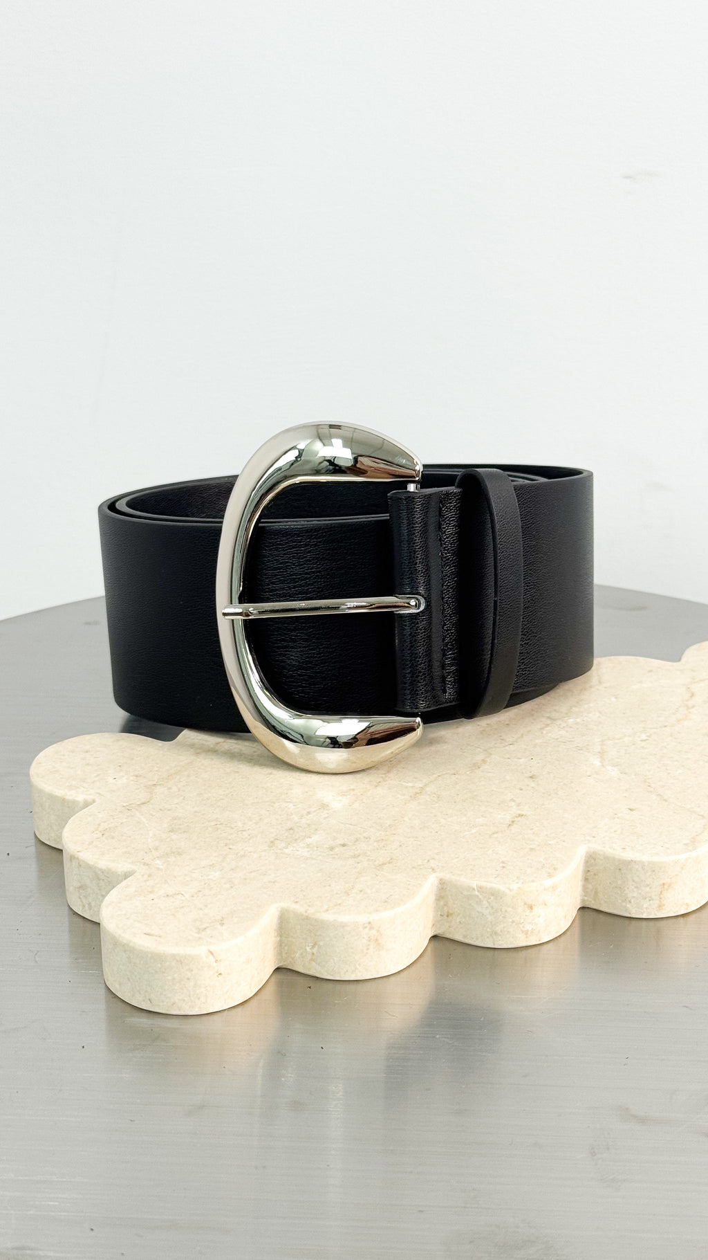 HAVEN THICK BELT - BLACK
