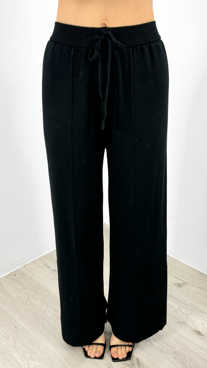 DELTA KNIT PANT - BLACK