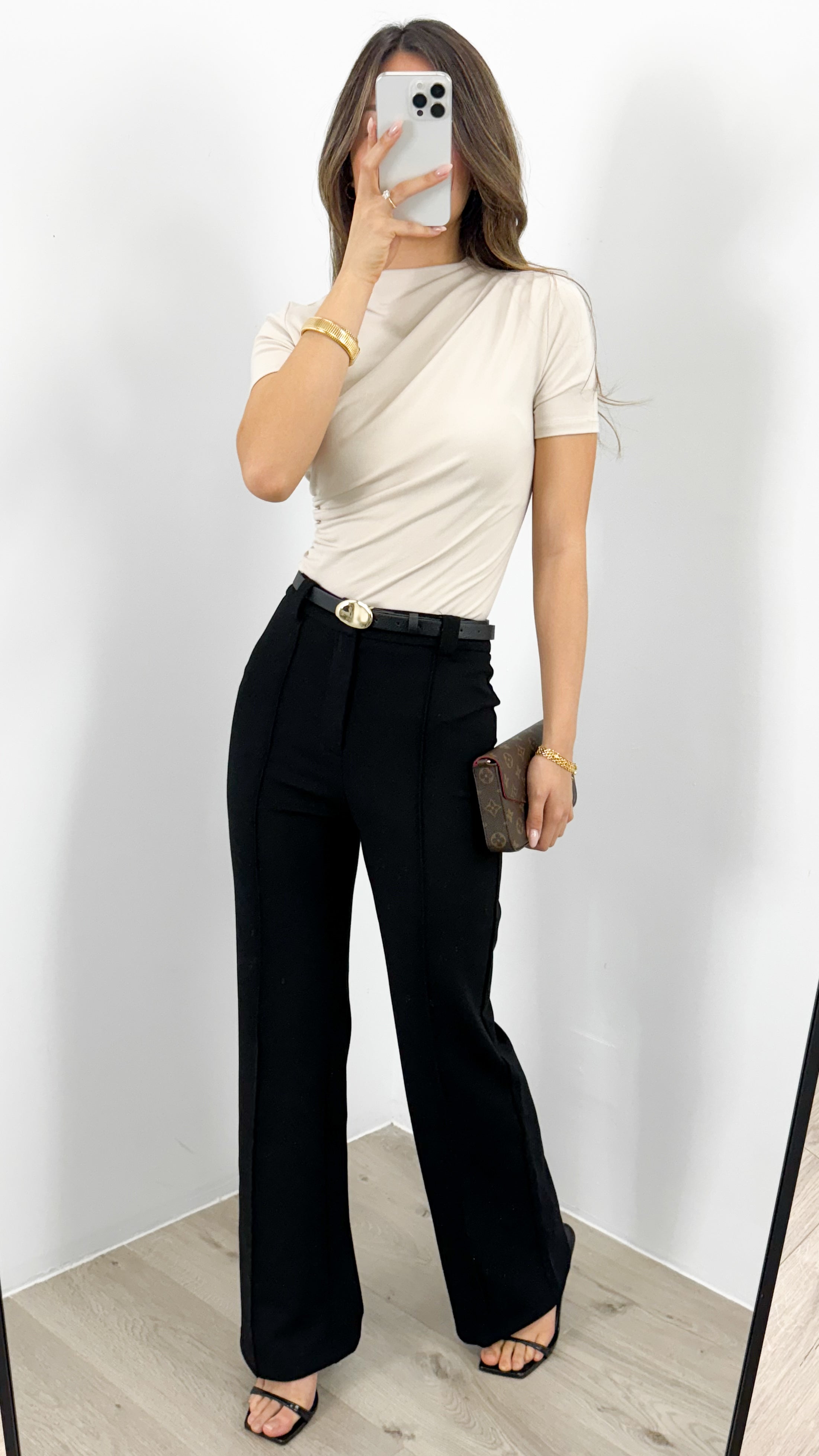 WESTIN TOP - NUDE