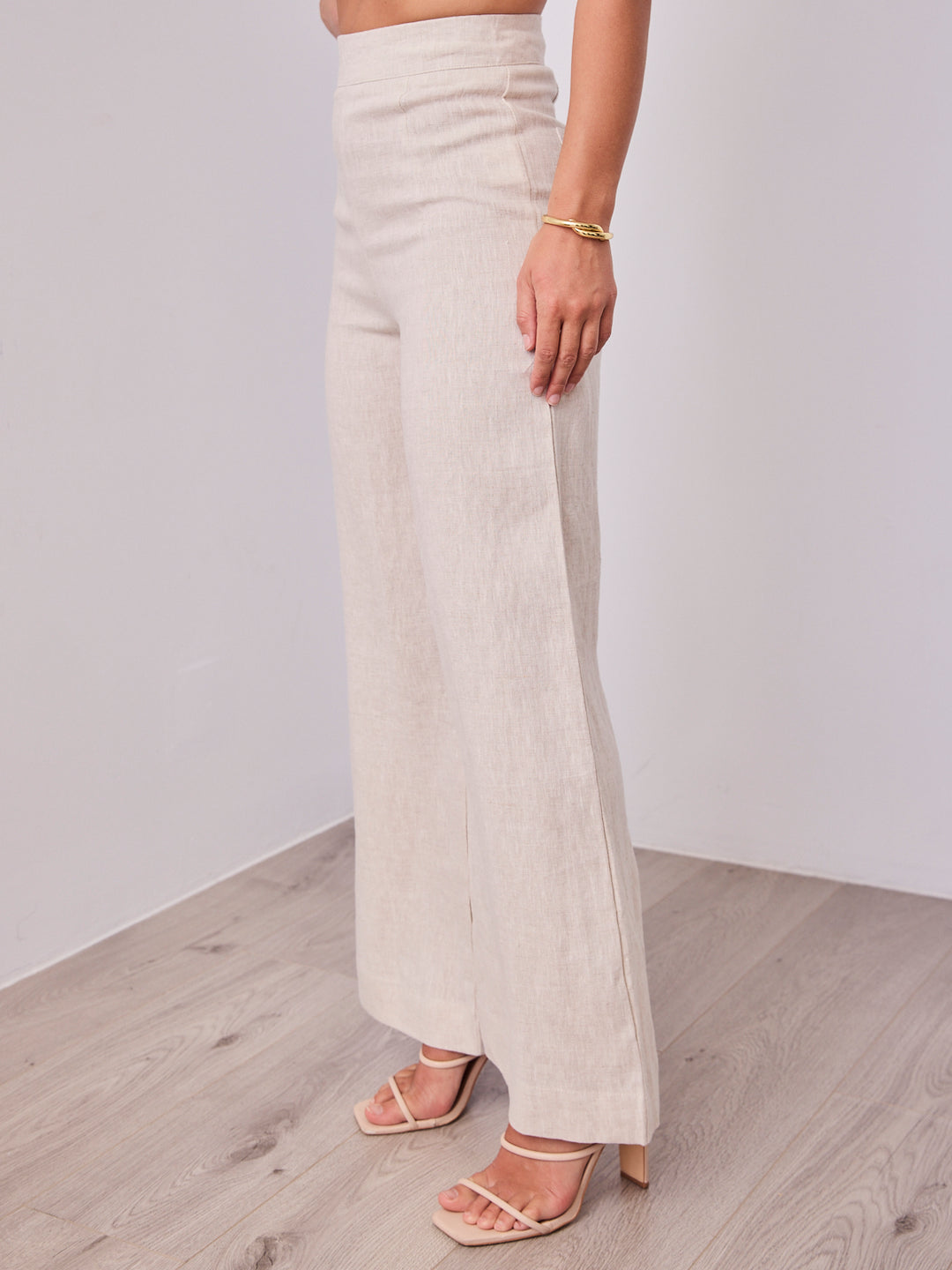 HANNAH LINEN PANT - OATMEAL