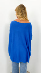 TESSA KNIT - COBOLT BLUE