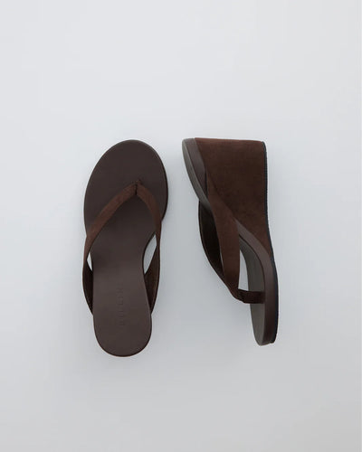 'BILLINI' RAVYN - DARK CACAO SUEDE