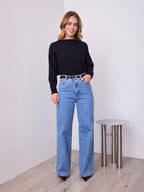 MONA KNIT  - BLACK