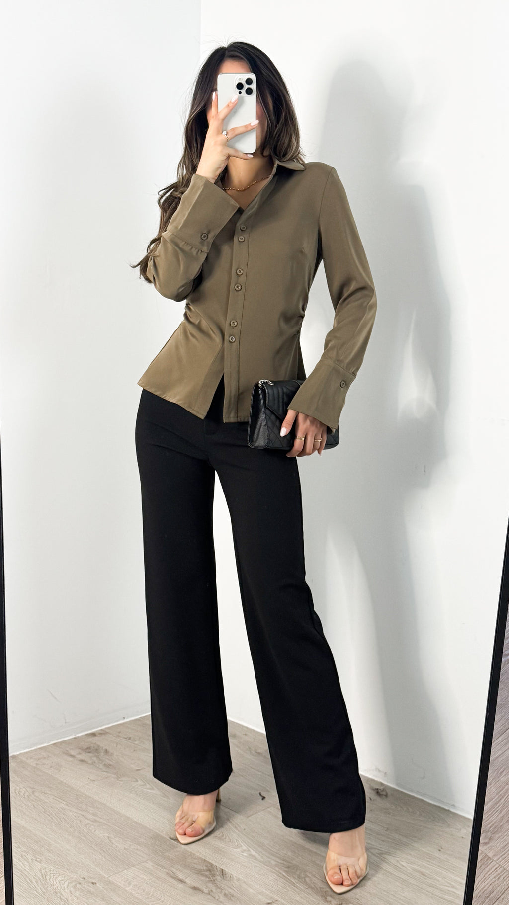 KIANA SHIRT - OLIVE