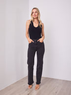 STELLA JEAN - WASHED BLACK