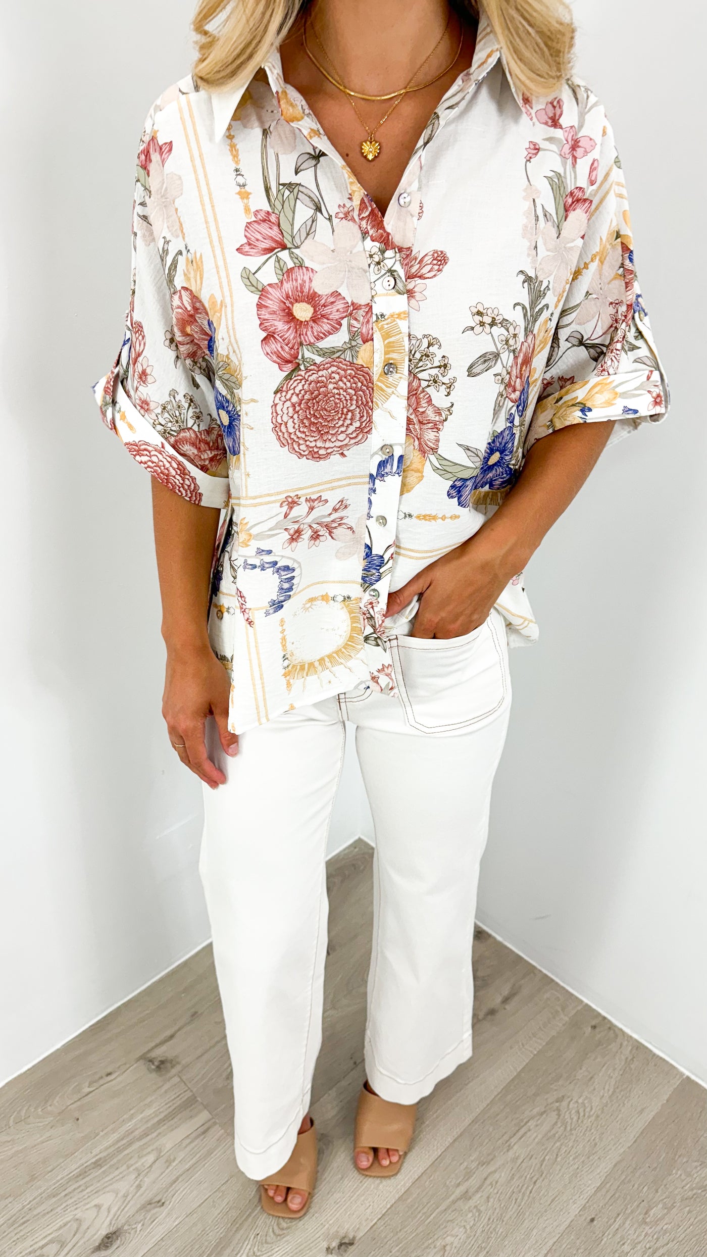 MAREE SHIRT - FLORAL