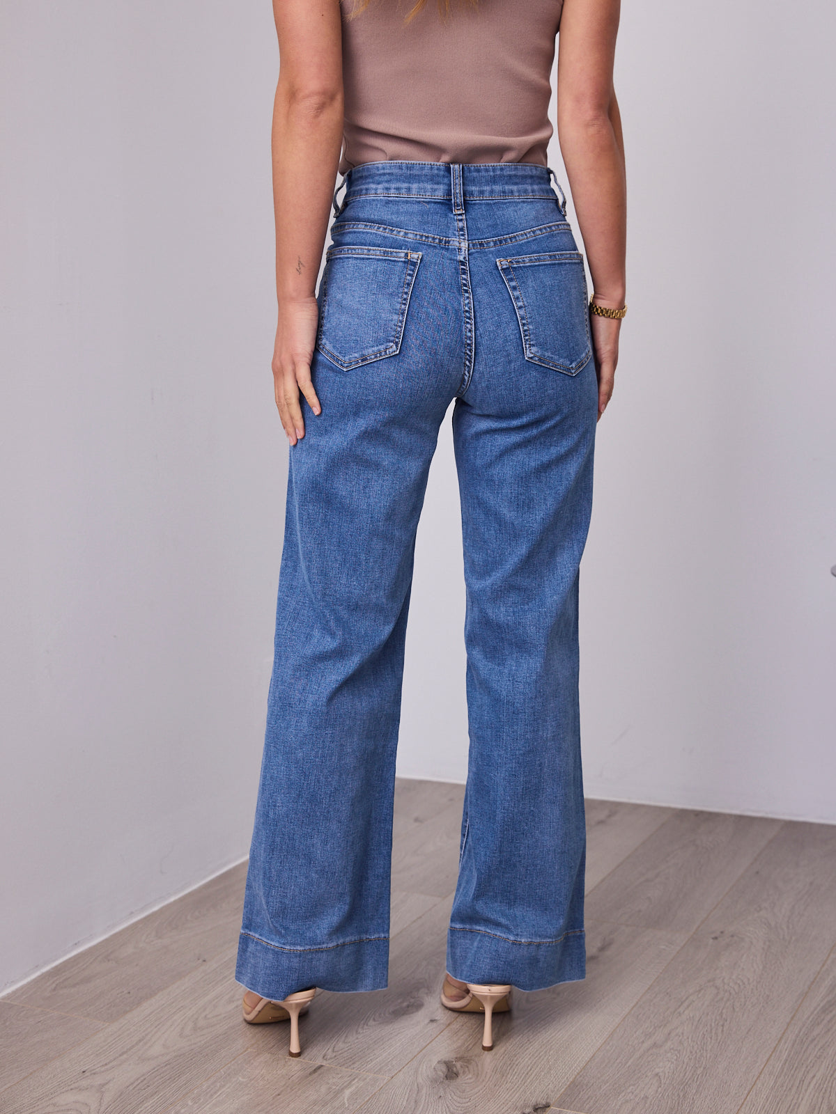 FITZROY JEAN - MEDIUM BLUE