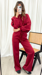 DANTE SWEATPANT - WINE