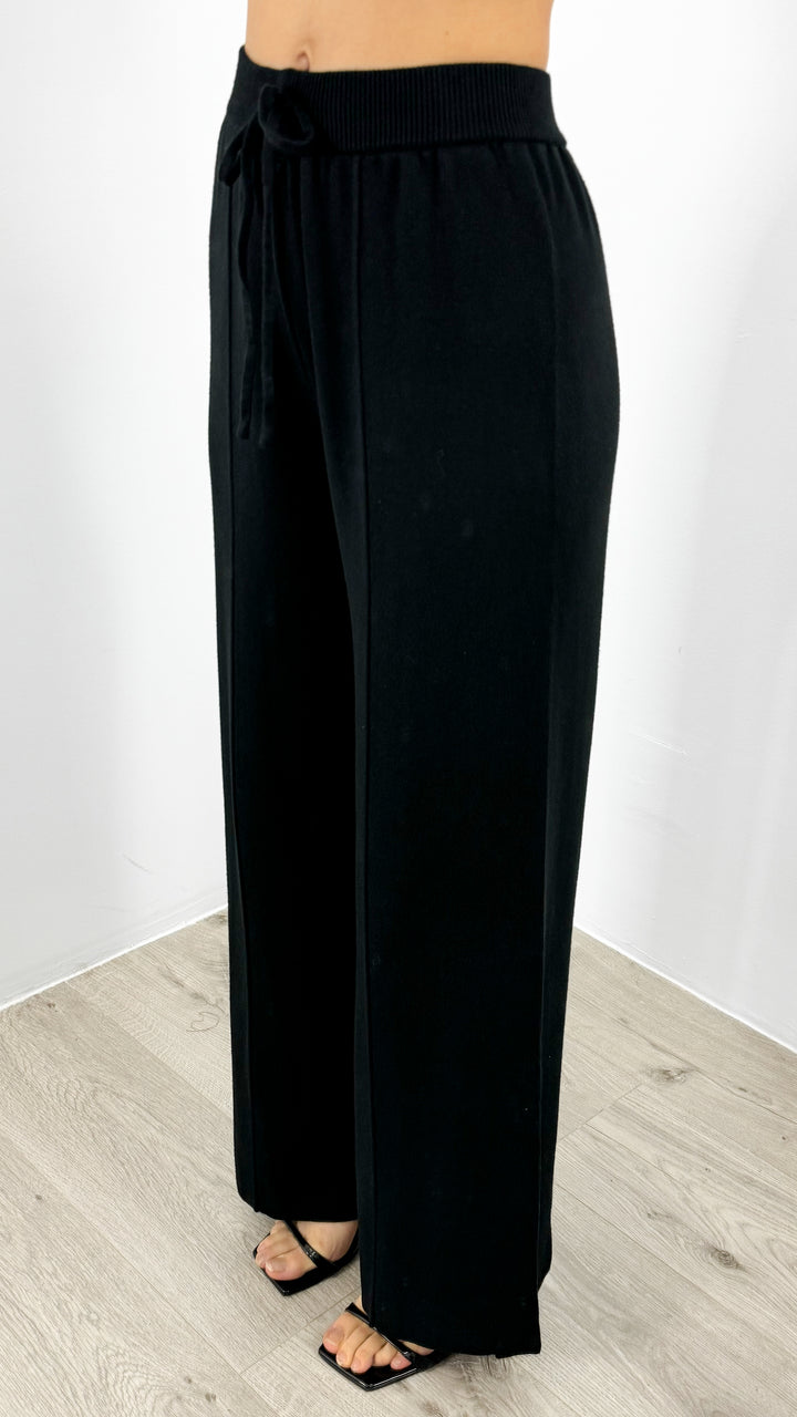 DELTA KNIT PANT - BLACK