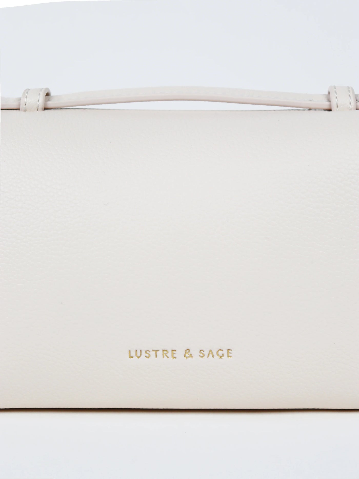 THALIA TOP HANDLE CROSSBODY BAG - CREAM