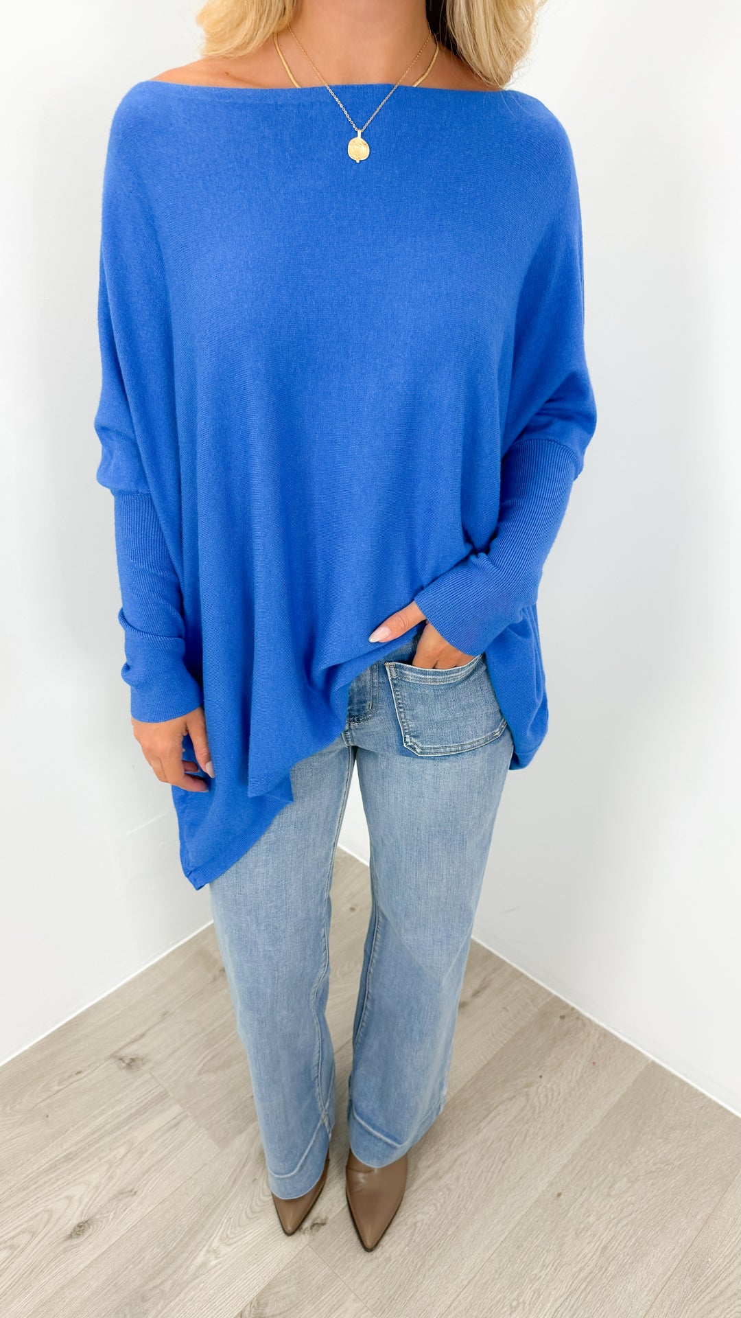 TESSA KNIT - COBOLT BLUE