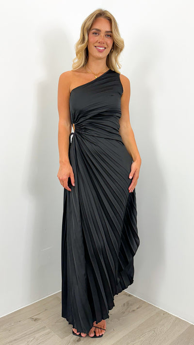 ALINA DRESS - BLACK