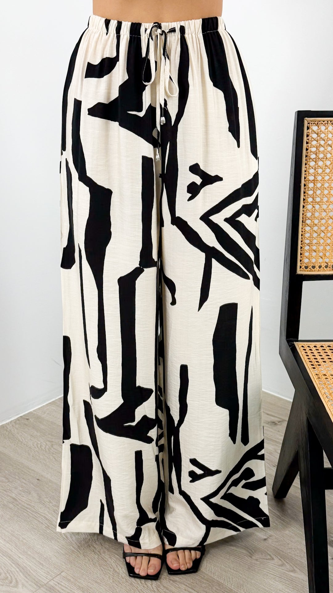 OWENS PANT - BEIGE/BLACK