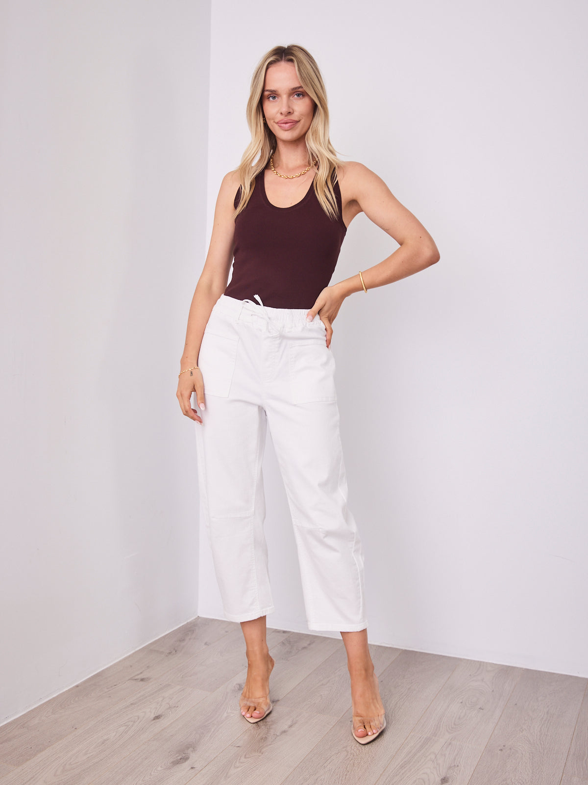 JASON JOGGERS - WHITE