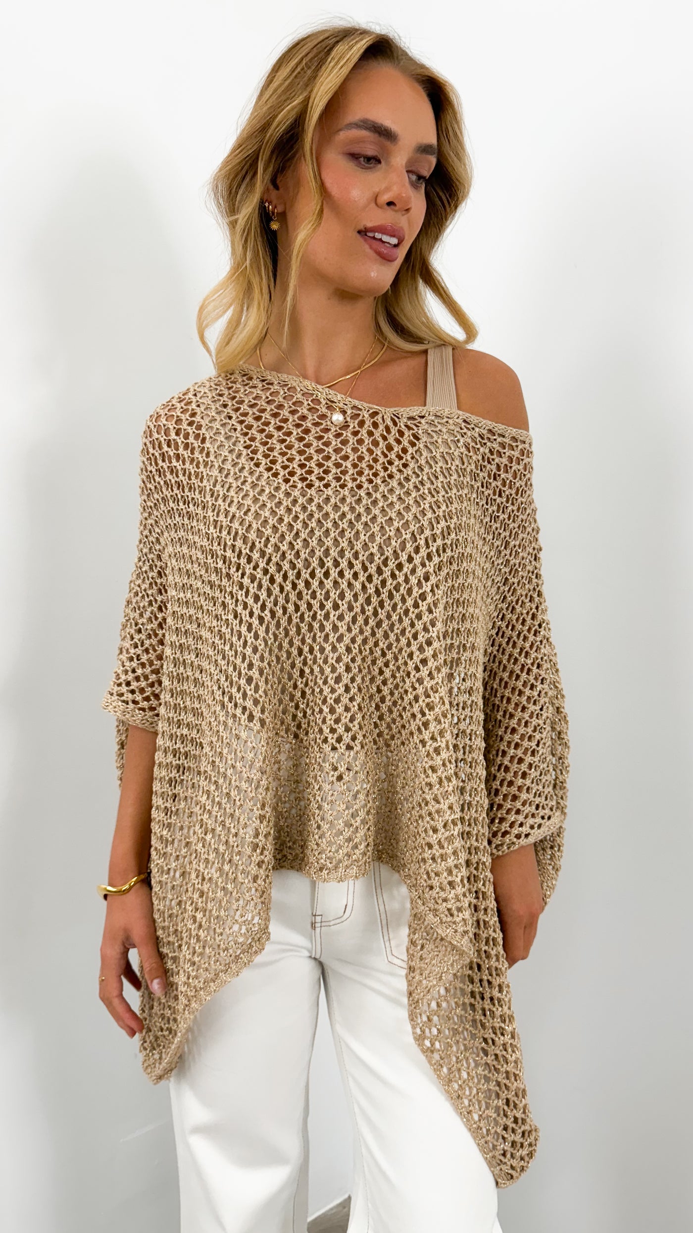 BENITA TOP - GOLD