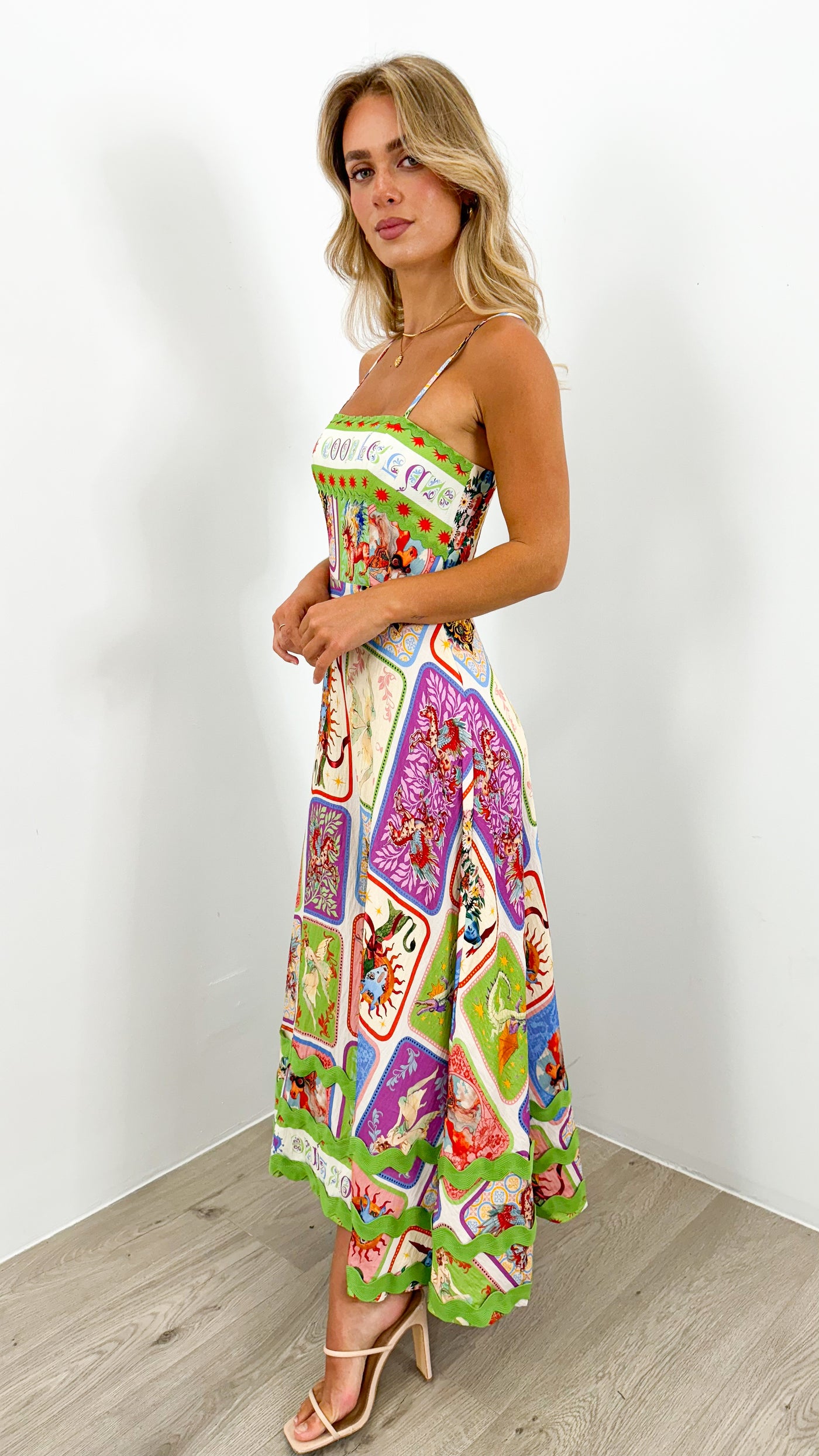 PLAYA MAXI DRESS - MULTI