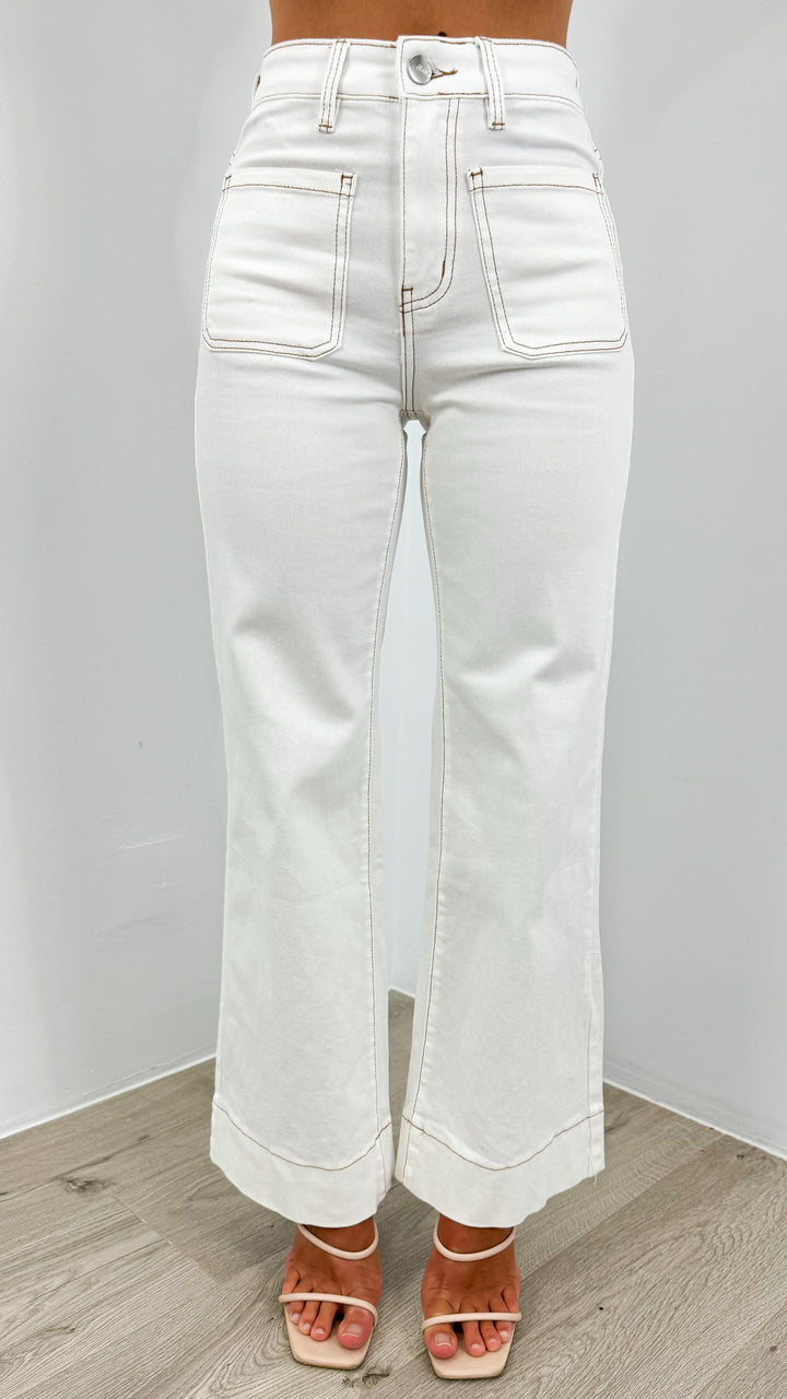 FITZROY JEAN - OFF WHITE