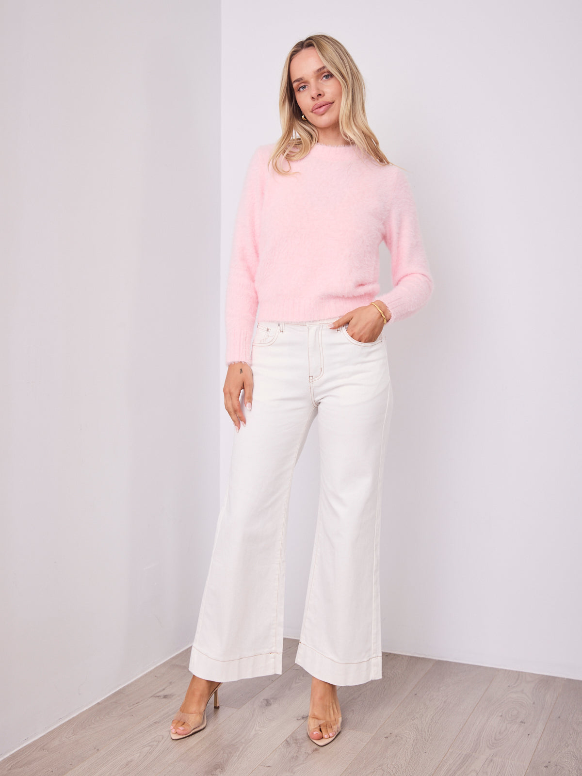 DOMINIQUE KNIT - SOFT PINK