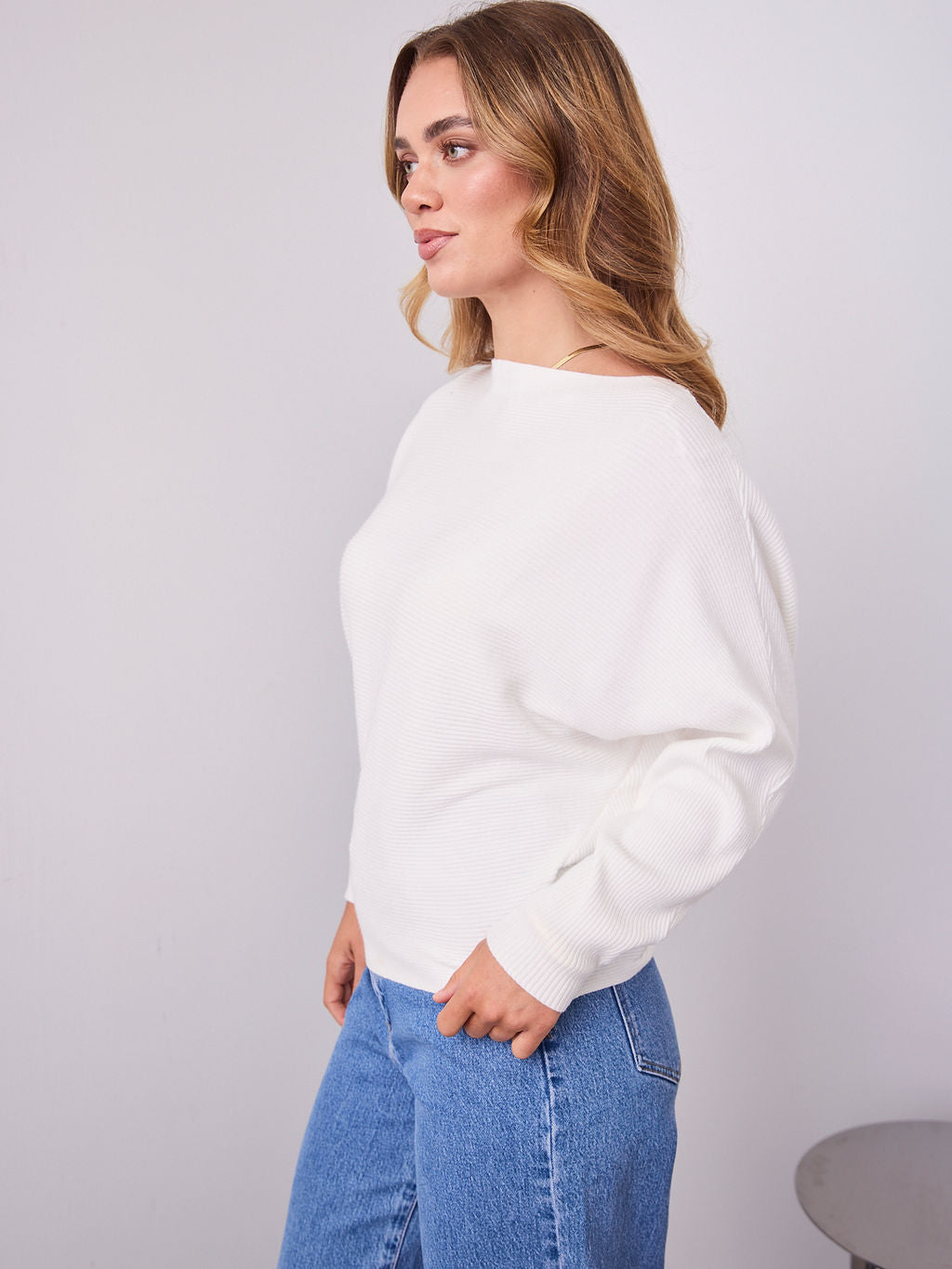 MONA KNIT - WHITE