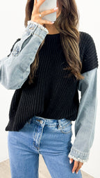 WESTSIDE KNIT - BLACK