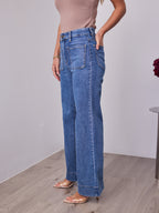 FITZROY JEAN - MEDIUM BLUE