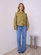 BALVIN JACKET - OLIVE GREEN
