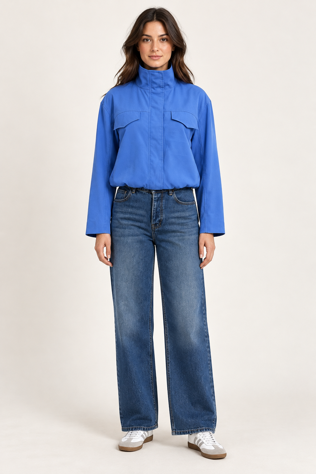 JAMIE JACKET - BLUE
