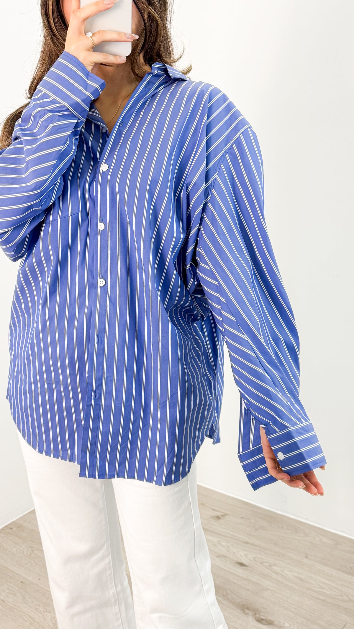 JOHNNY SHIRT - BLUE STRIPE