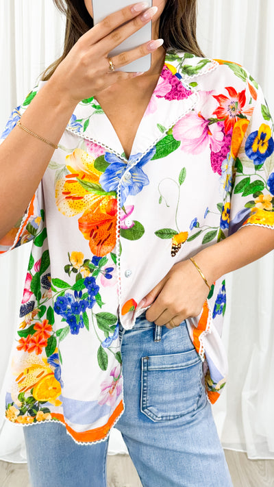 LE PALME SHIRT - FLORAL