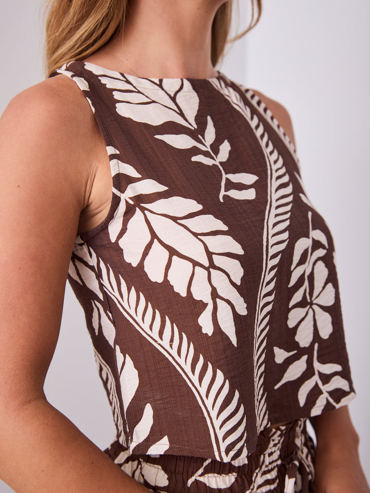 FELIX TOP - CHOCOLATE