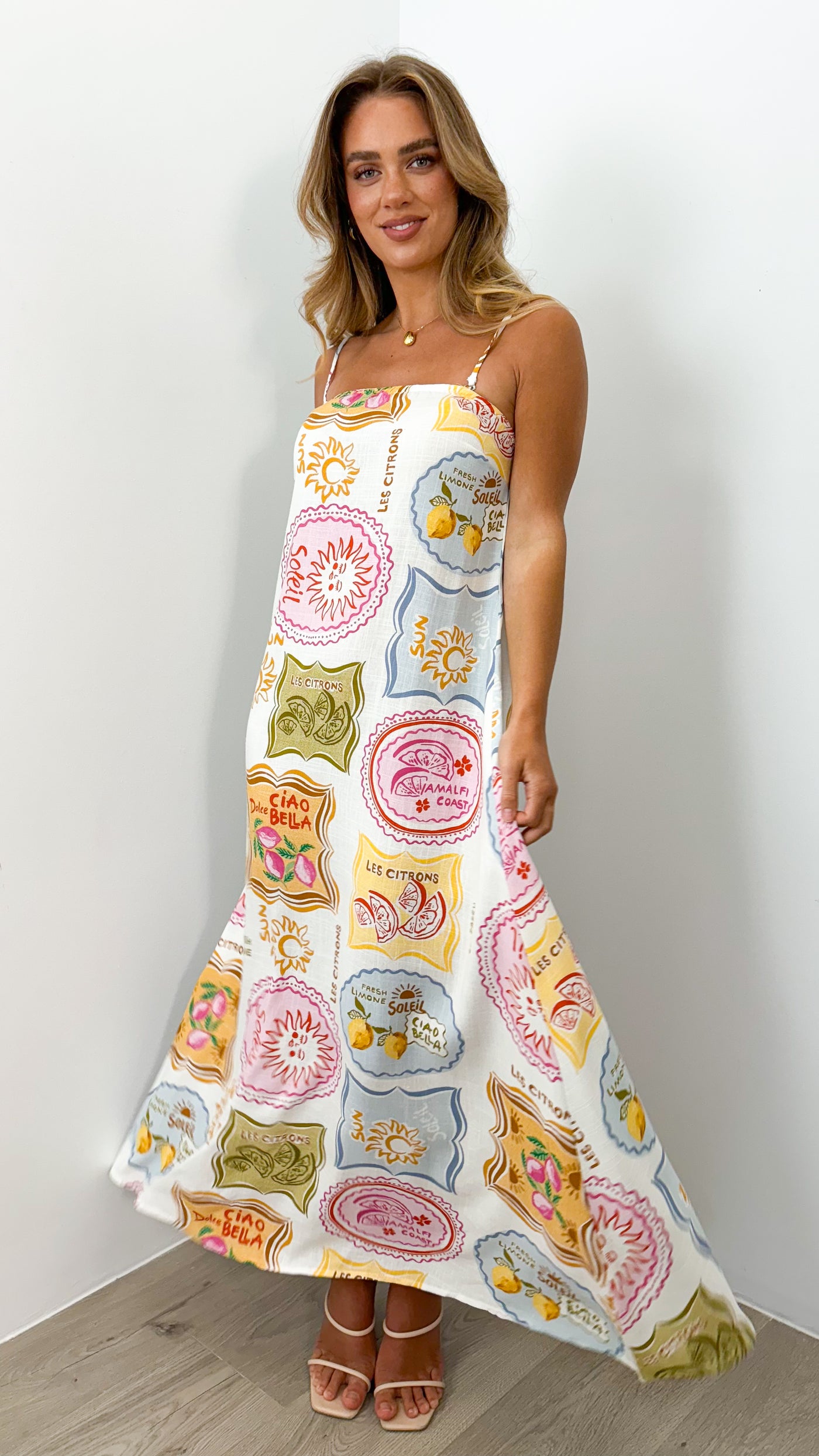 AMALFI DRESS - PRINT