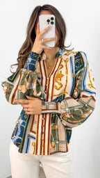 CAVELLO BLOUSE - MULTI