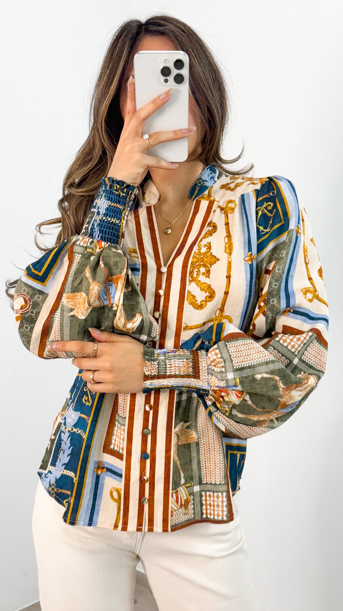 CAVELLO BLOUSE - MULTI