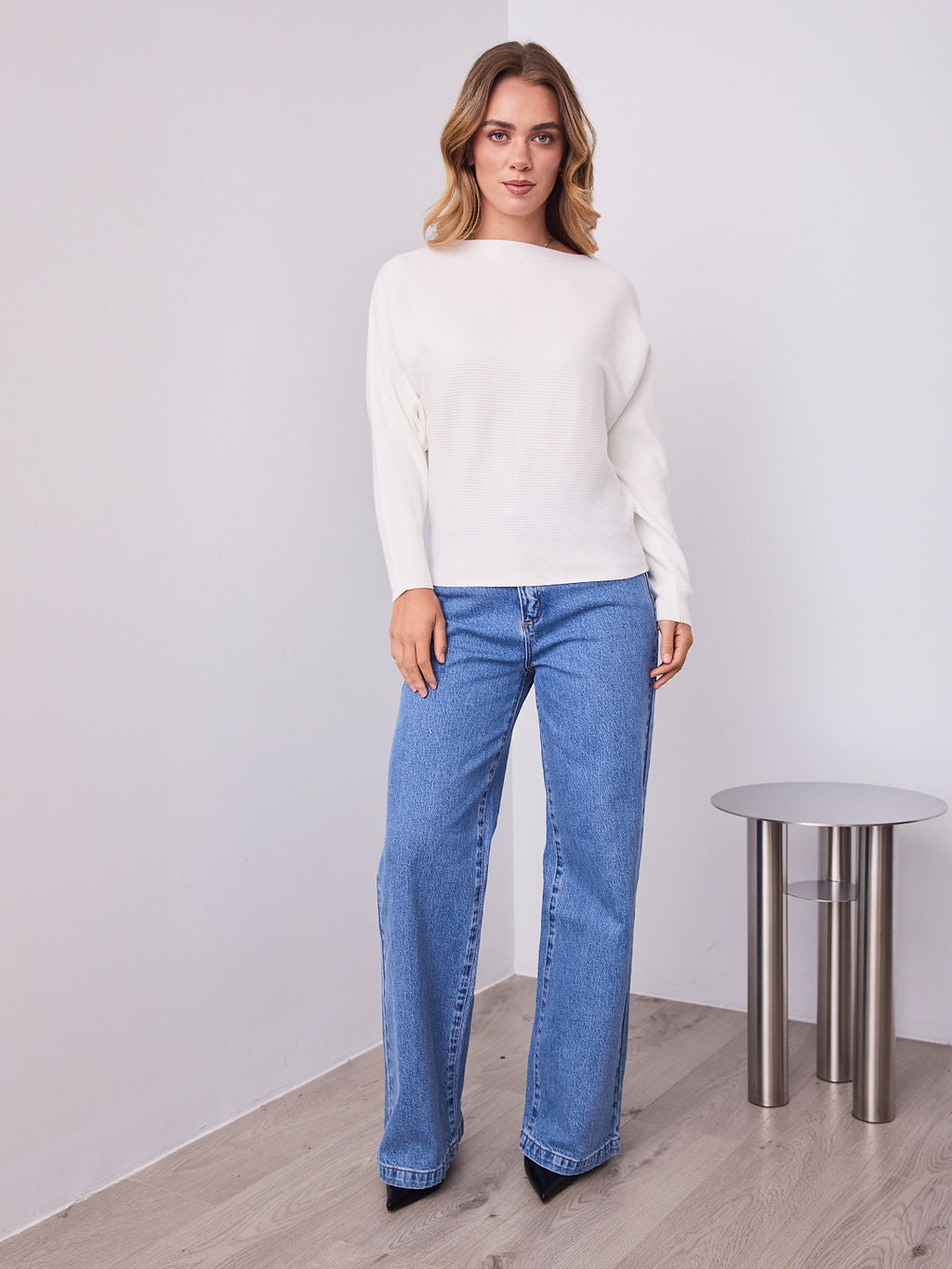 MONA KNIT - WHITE