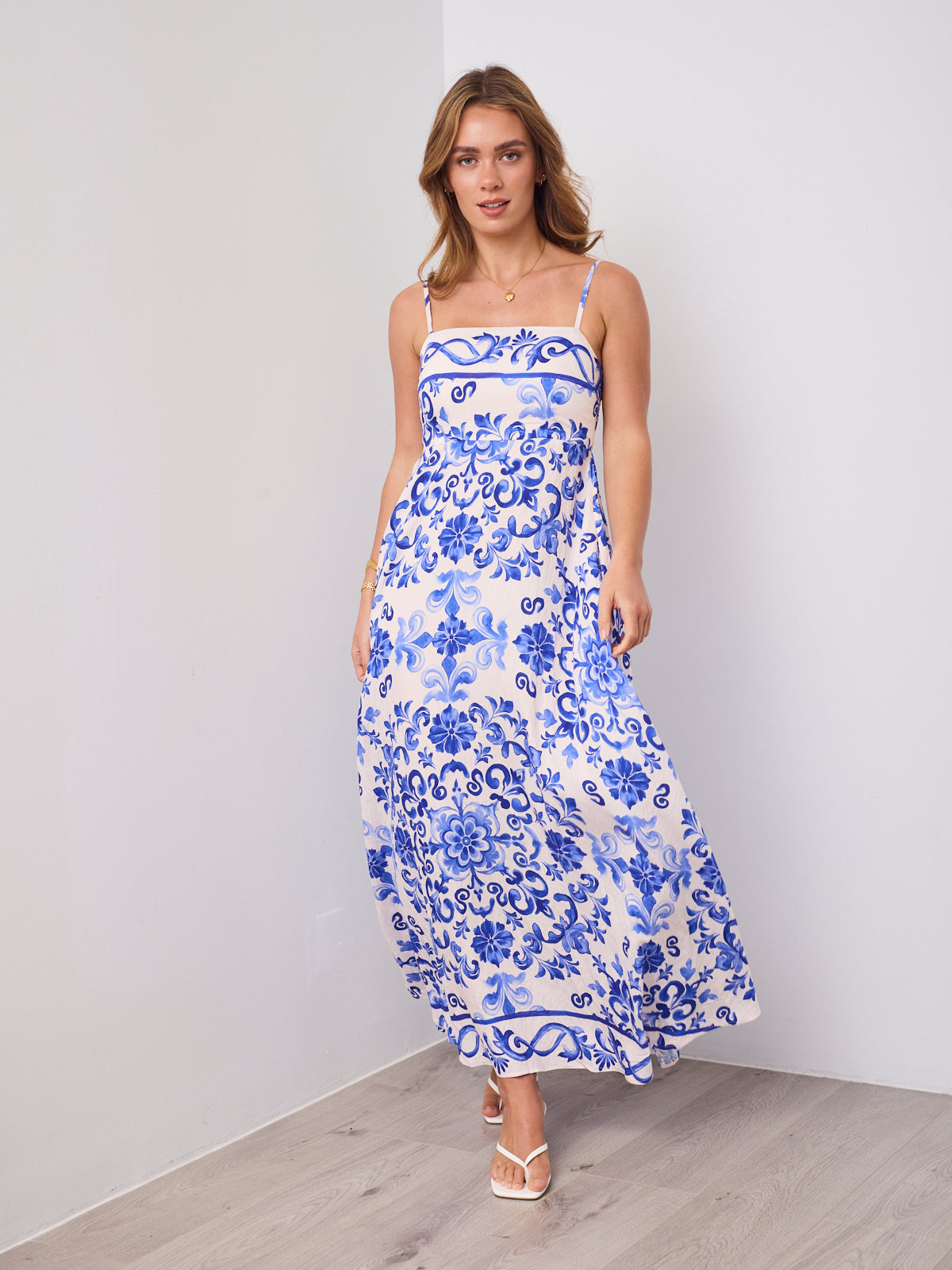 DOLCE MAXI DRESS - BLUE